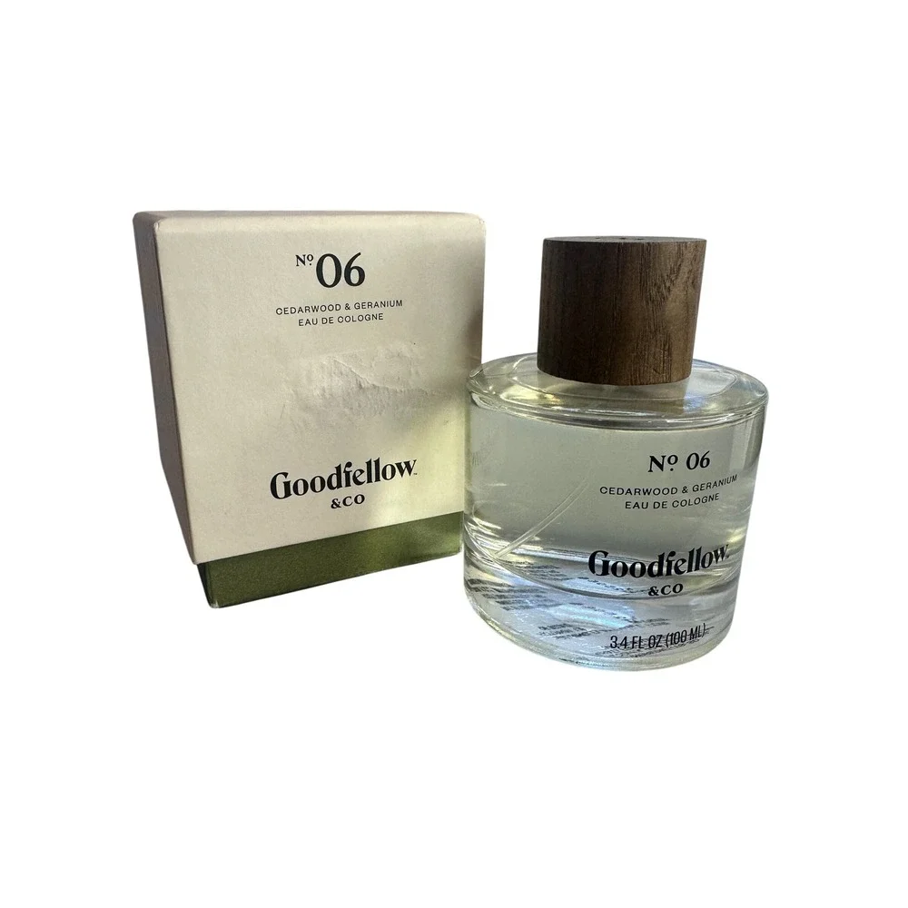 Goodfellow & Co No 06 Cedarwood & Geranium Eau De Cologne 3.4oz 100ml Fragrance